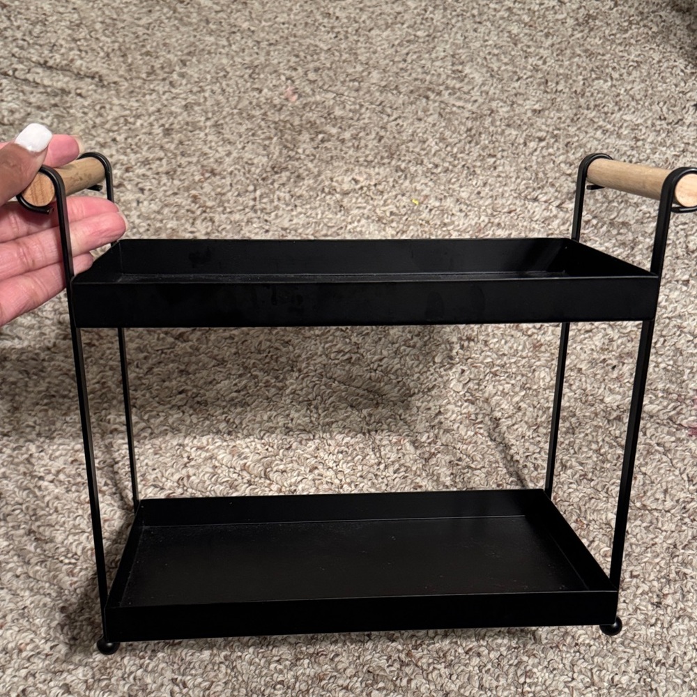 2 tier shelf
